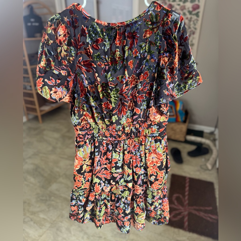 NWT Anthropologie Somerset Velvet Mini Dress with Pockets – Medium - Picture 6 of 12